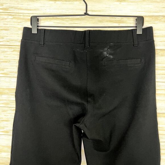 Betabrand Classic Dress Pant Boot Cut Yoga Pant Black - Picture 6 of 8